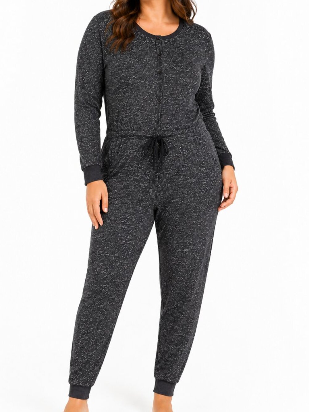 La Vie en Rose Knit Romper Pyjamas LARGE